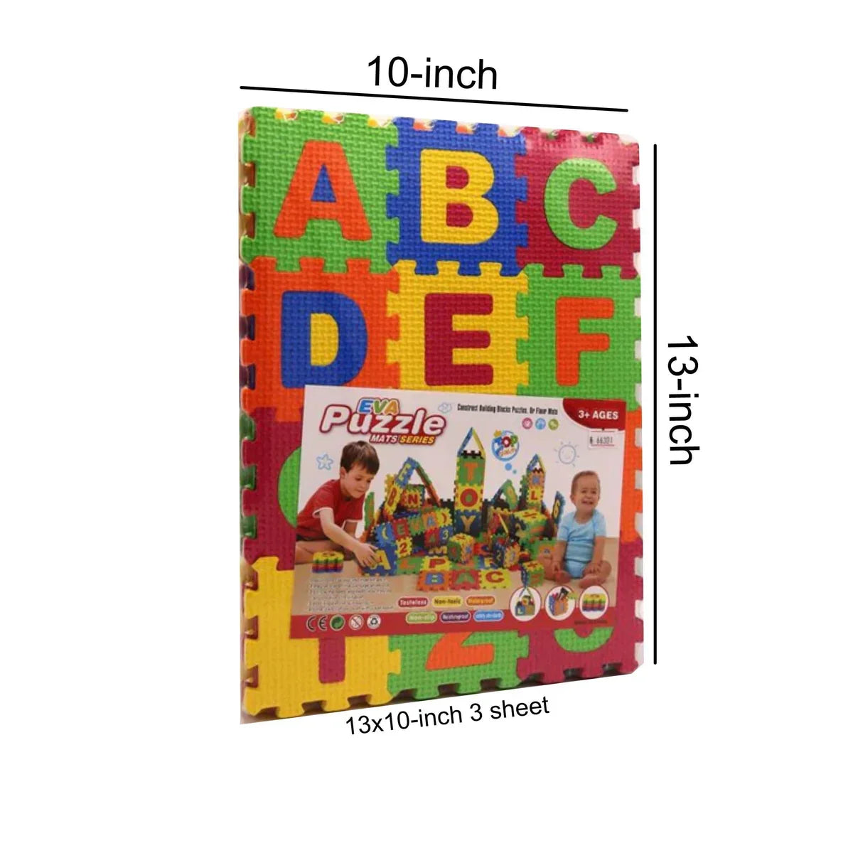 Educational Foam Alphanumeric Matt (36 Pieces)
