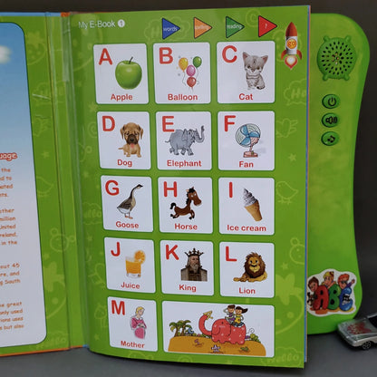 My English E-Book - Interactive Phonics & Vocabulary Learning Toy