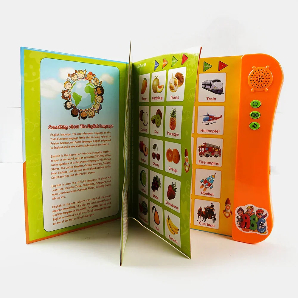 My English E-Book - Interactive Phonics & Vocabulary Learning Toy