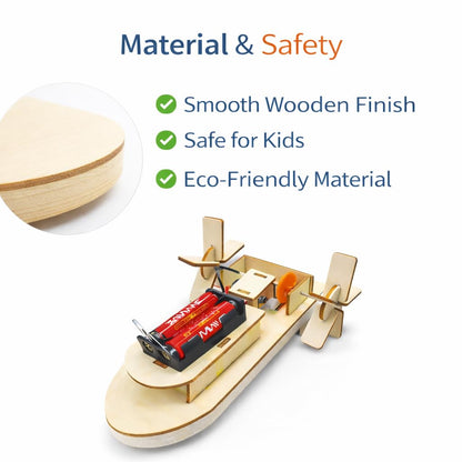 DIY Paddle Steamer STEM Science Kit