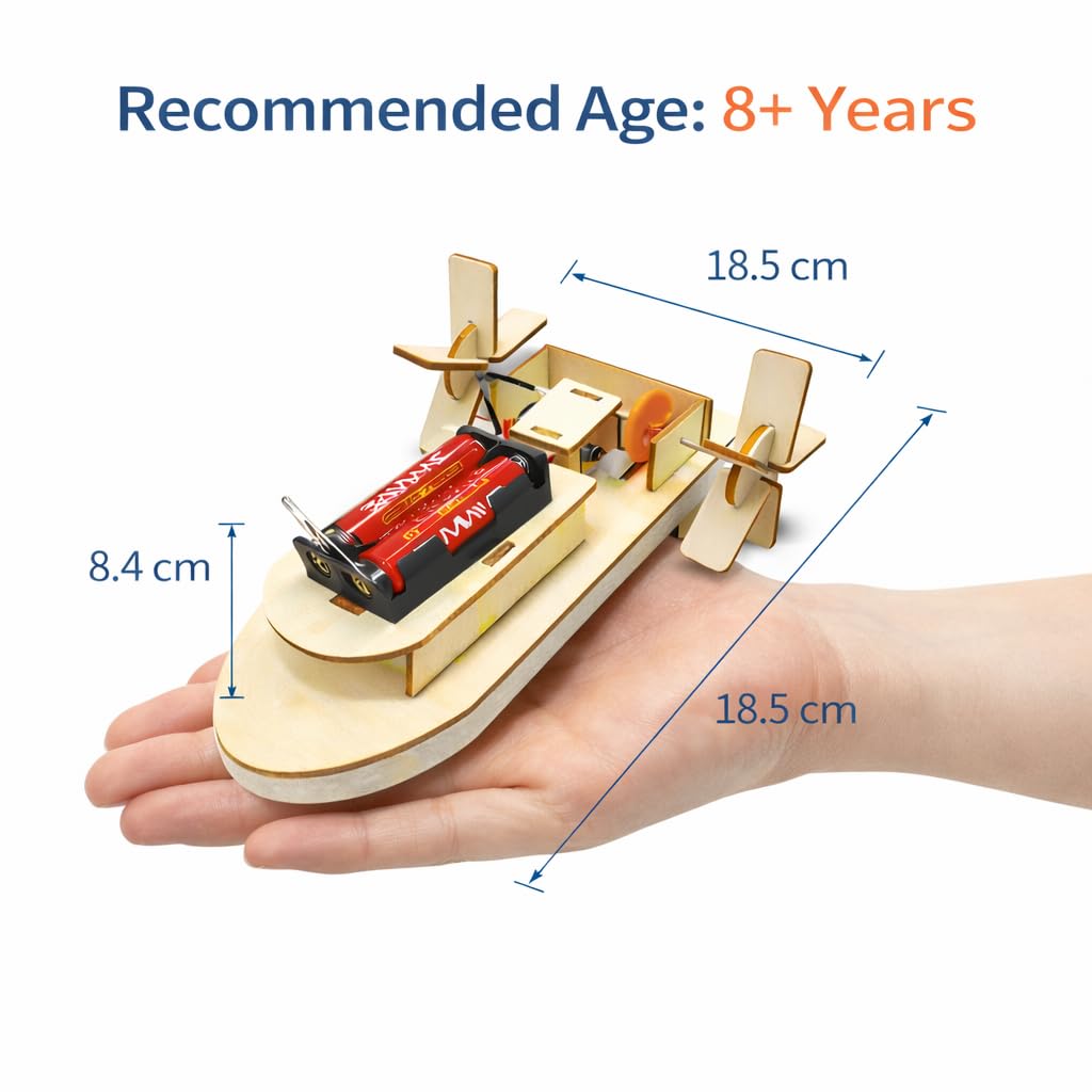 DIY Paddle Steamer STEM Science Kit
