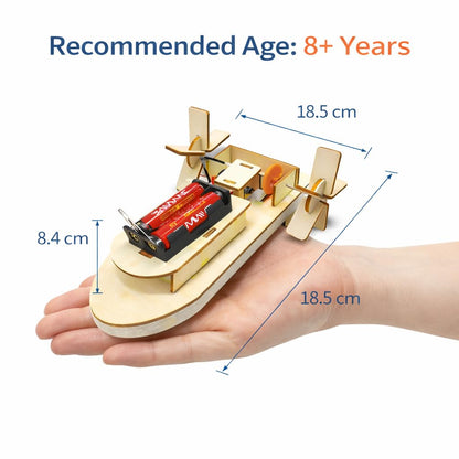 DIY Paddle Steamer STEM Science Kit