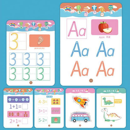 Magic Trace Reusable Dot-to-Dot & Stroke Line Workbook