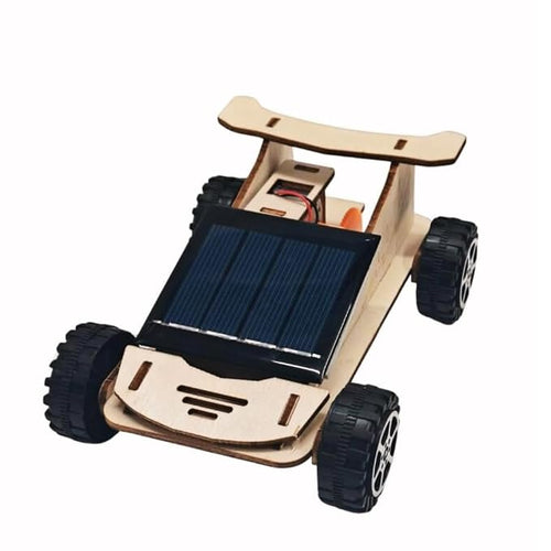 DIY Wooden Solar Powered Car STEM Science Experiment Kit