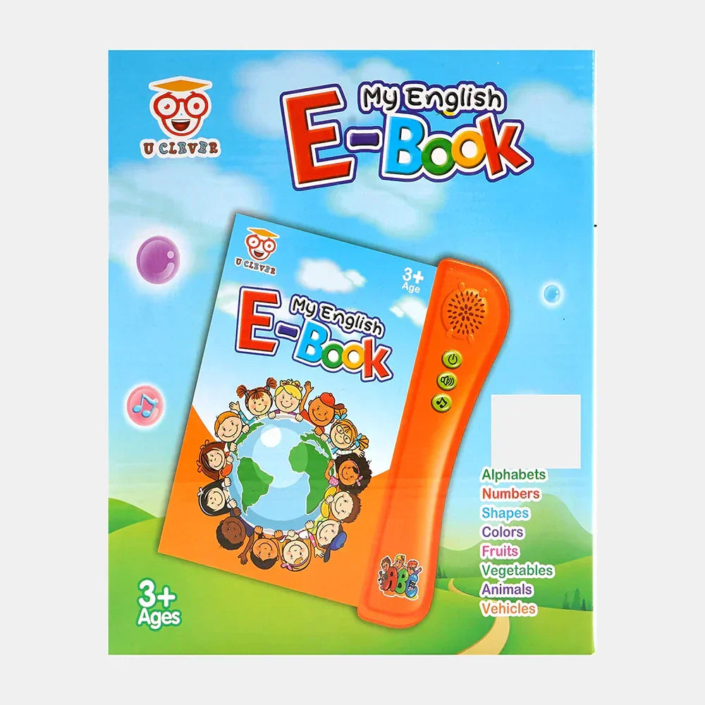 My English E-Book - Interactive Phonics & Vocabulary Learning Toy