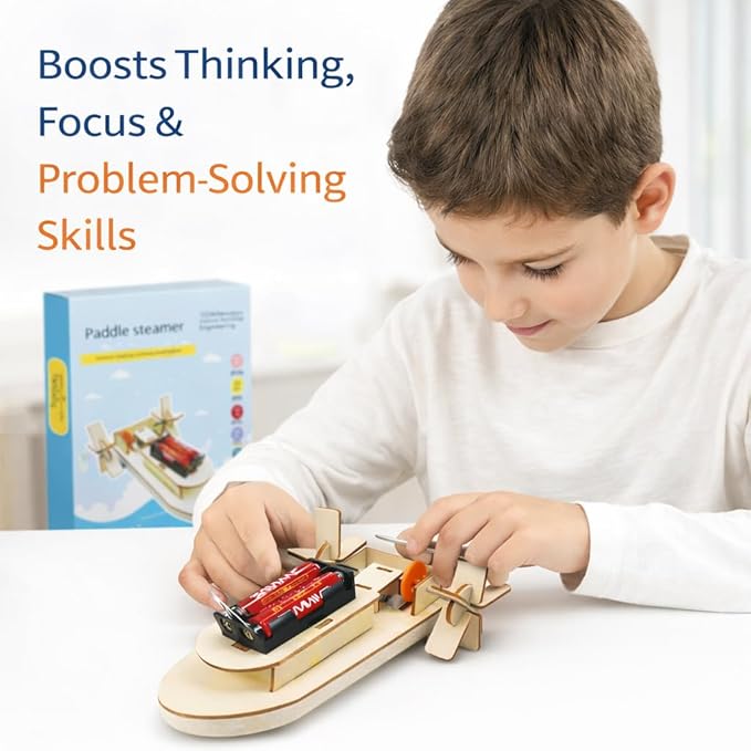 DIY Paddle Steamer STEM Science Kit