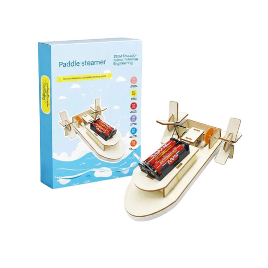 DIY Paddle Steamer STEM Science Kit