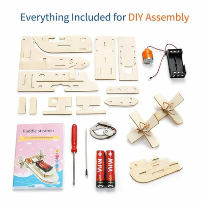 DIY Paddle Steamer STEM Science Kit