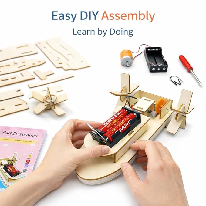 DIY Paddle Steamer STEM Science Kit