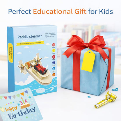 DIY Paddle Steamer STEM Science Kit