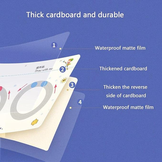 Magic Trace Reusable Dot-to-Dot & Stroke Line Workbook