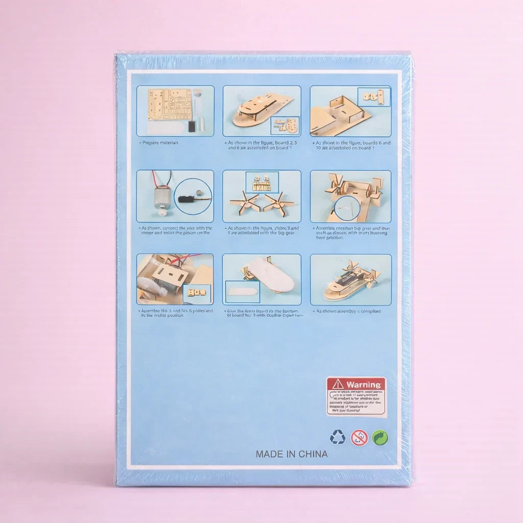 DIY Paddle Steamer STEM Science Kit