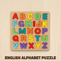Wooden Early English Learning Puzzle Boards