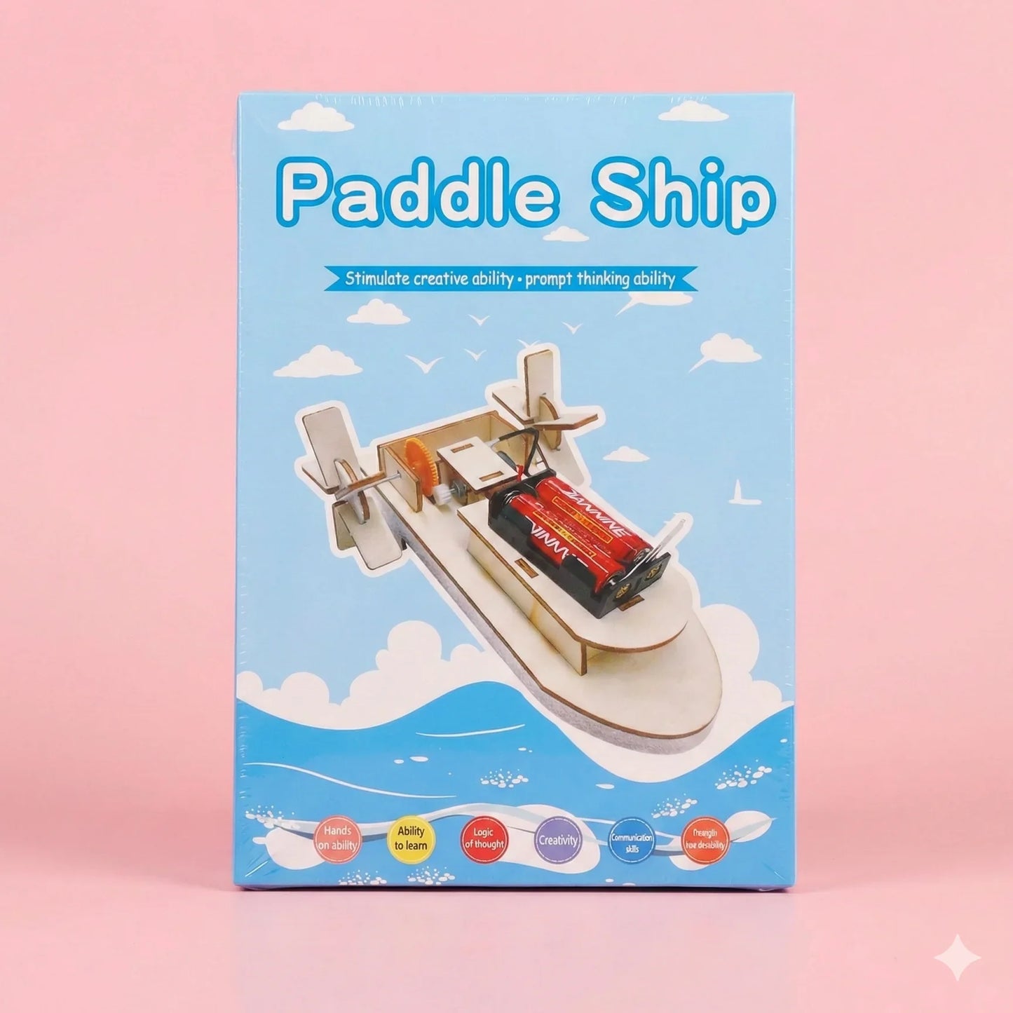 DIY Paddle Steamer STEM Science Kit