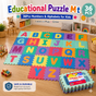 Educational Foam Alphanumeric Matt (36 Pieces)