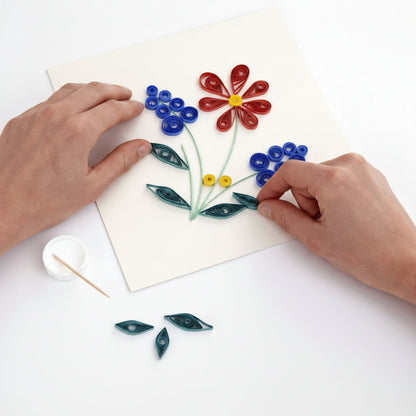 Premium Paper Quilling Handcraft Kit with 100Pcs paper supplies