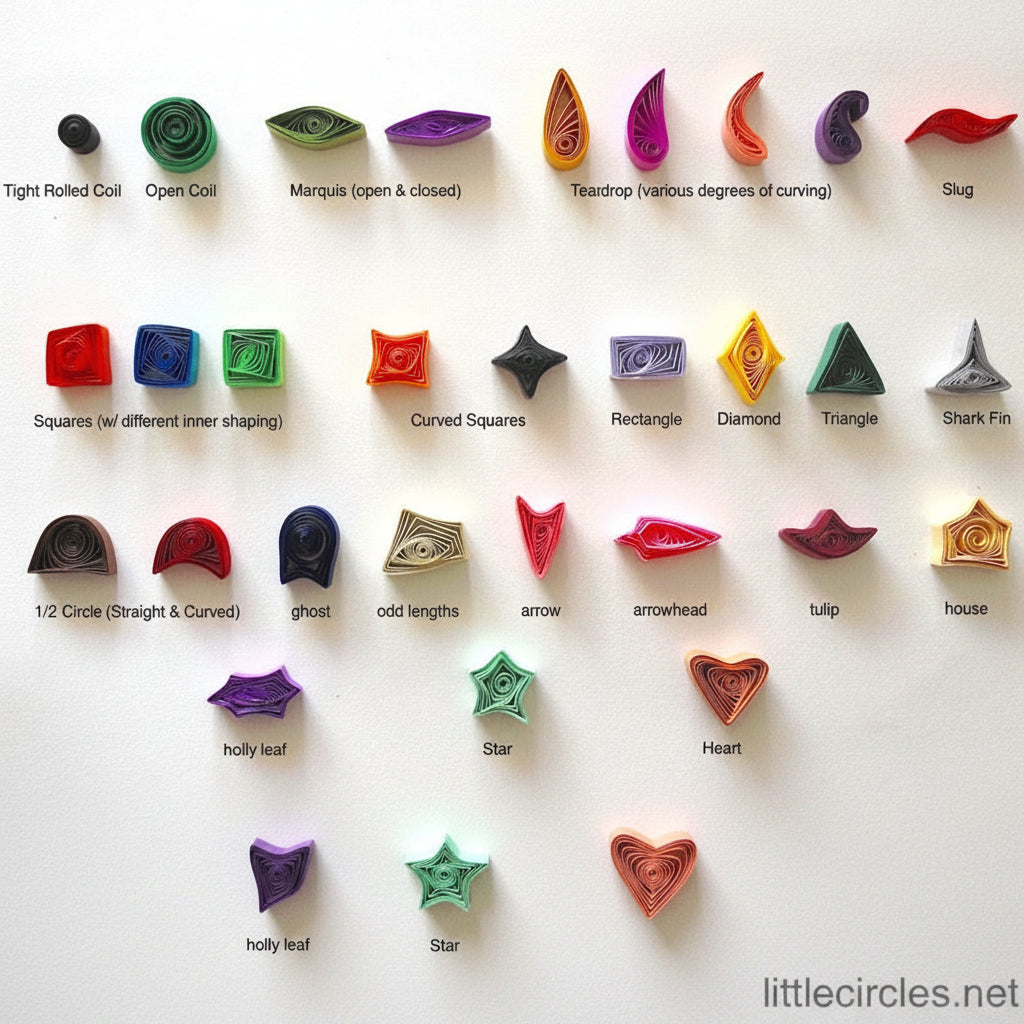 Premium Paper Quilling Handcraft Kit with 100Pcs paper supplies