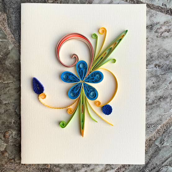 Premium Paper Quilling Handcraft Kit with 100Pcs paper supplies