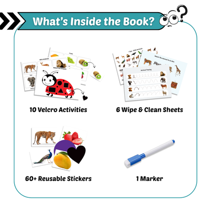Toddler Busy Binder (16 Activities)